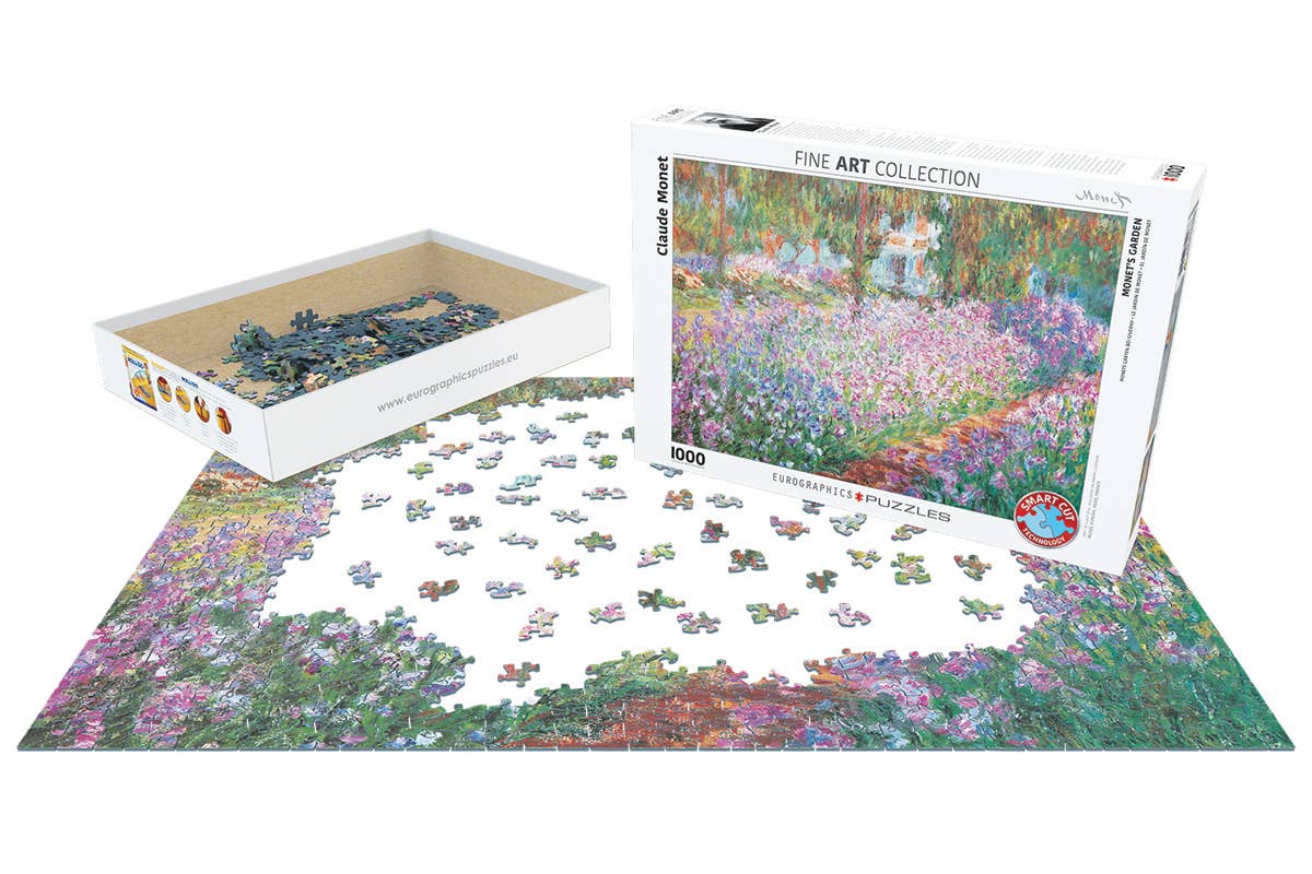 Eurographics Puzzles Europe - Wholesale Puzzle - Adult - Monet's Garden1