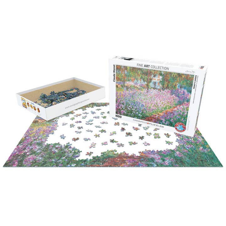 Eurographics Puzzles Europe - Wholesale Puzzle - Adult - Monet's Garden1