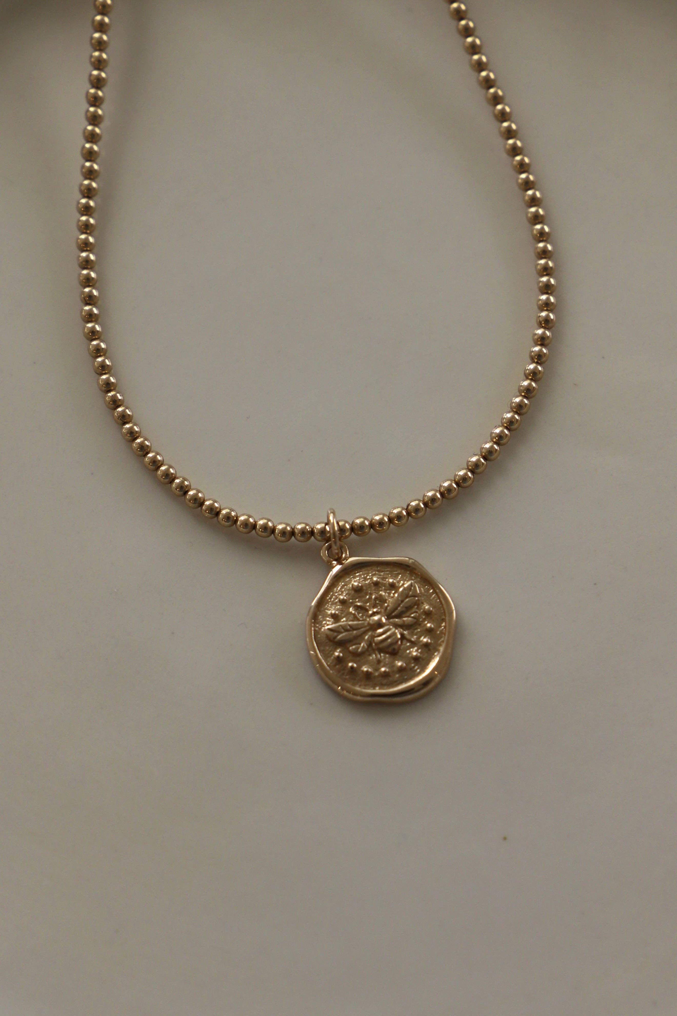 Katie Waltman Jewelry – wholesale Individual charm/pendant – WAX SEAL BEE CHARM2