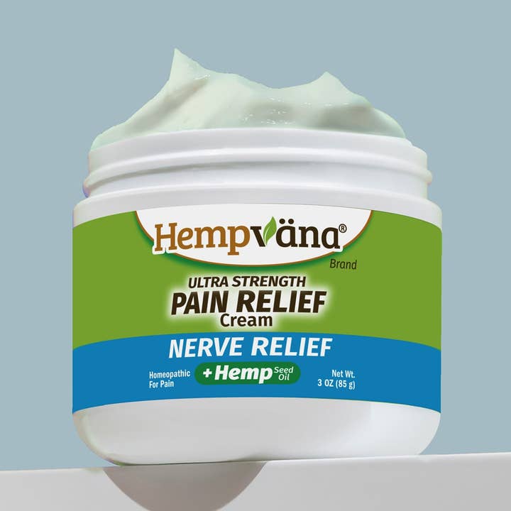 BulbHead - Wholesale Pain Relief Spray/Cream - Hempvana Nerve Relief Cream | Ultra-Strength | Hemp Seed Oil0