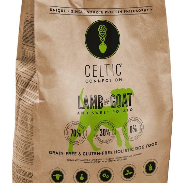 Celtic Connection Holistic Pet Food - Wholesale Pet Food - Dog - LAMB with GOAT & SWEET POTATO1
