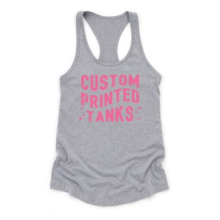 Peculiar People Designs - Wholesale Tank Top - Women's - One Side Custom Printed Tank Tops With Your Logo Or Artwork11