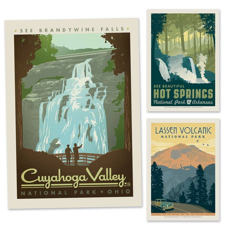 Tourist Courts - Wholesale Postcard Set - National Parks 63 Postcard Set2