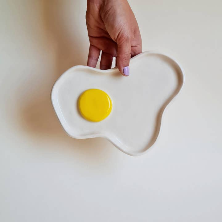 Terra Mate - Wholesale Dinner Plate - Ceramic Plate FRIED EGG2