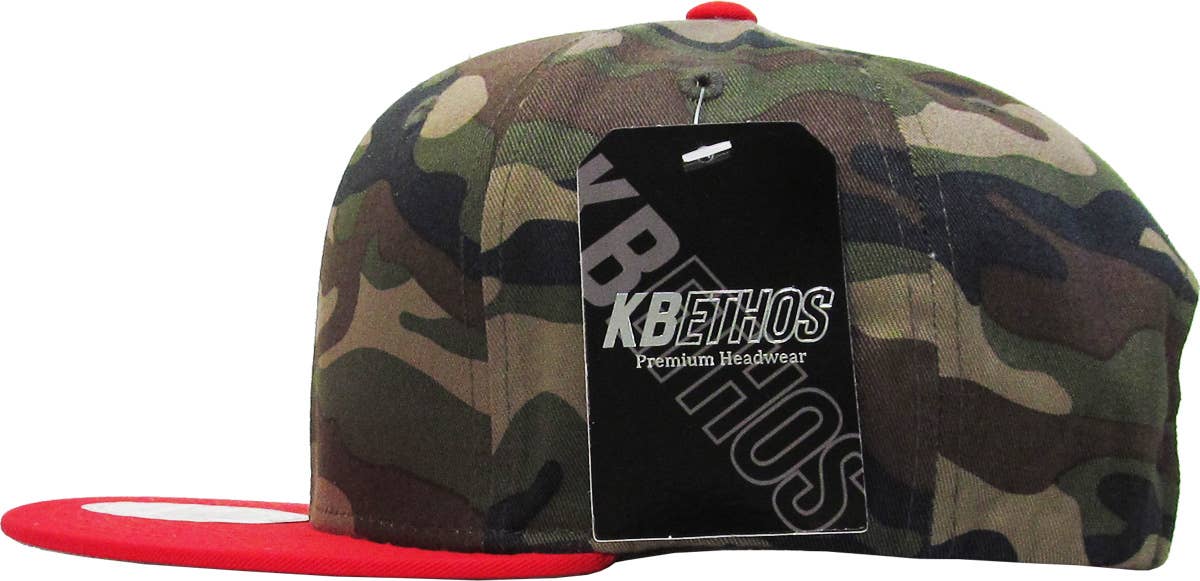 KBETHOS - Venta al por mayor Gorra snapback - Unisex - Gorra snapback de algodón con visera plana55