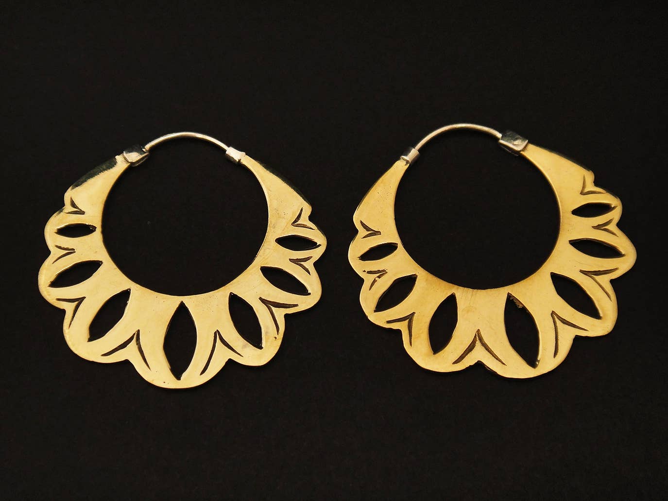 Tika - Wholesale Dangle Earrings - "Tula" Brass Earrings0