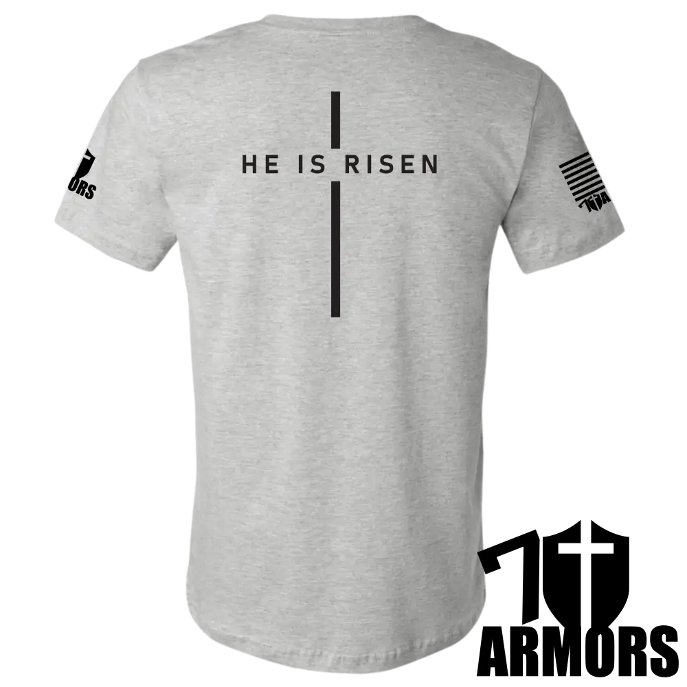 7 ARMORS APPAREL - Wholesale Screen Printed T-Shirt - Men's - HE IS RISEN T-SHIRT4