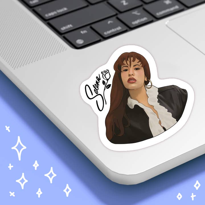 Selena Quintanilla Sticker, present, gift for wholesale by Meowjam