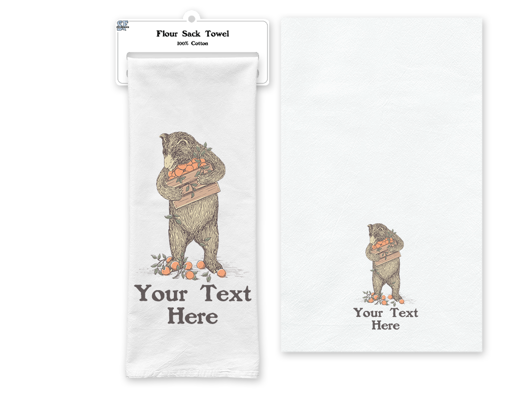 SF Mercantile - Wholesale Tea Towel - Customizable Flour Sack Tea Towel 22" x 36"9