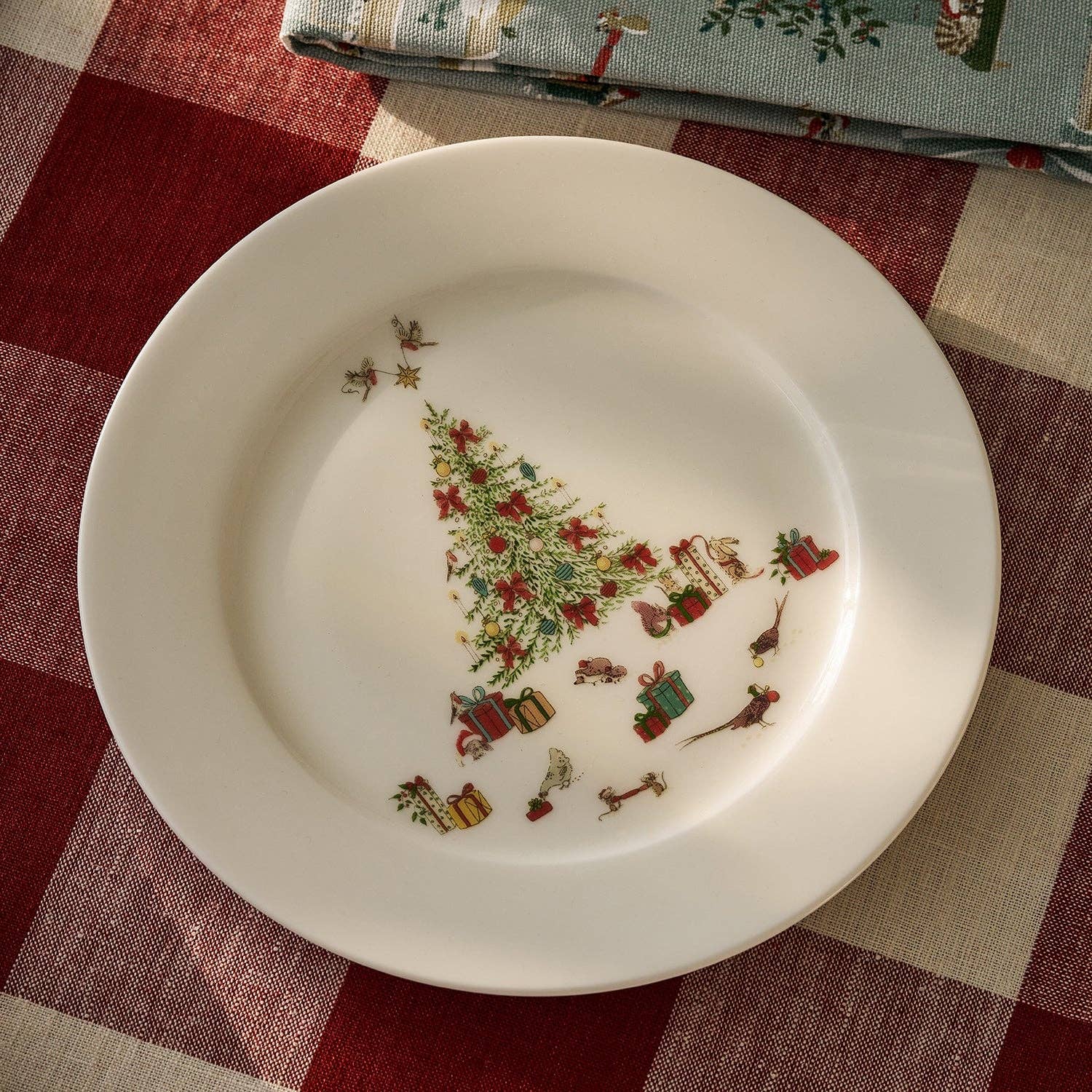 Sophie Allport – wholesale Dinner plate – Cosy Christmas China Side Plate2