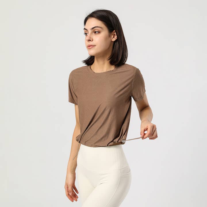 Sodalemon - Wholesale Sporttop - Dames - Verstelbaar sneldrogend T-shirt met ronde hals6