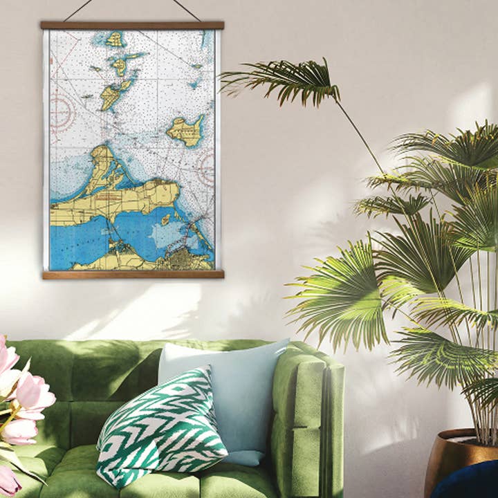 Map Scroll for wholesale by Maritime Tribes LLC