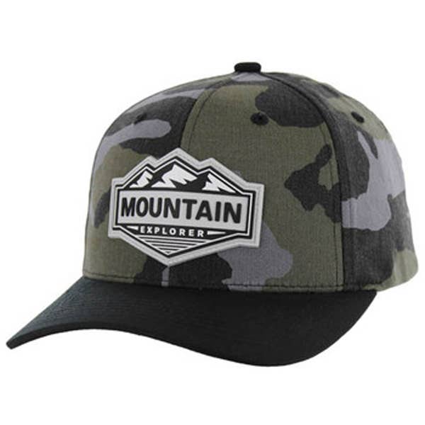 Boné Snapback Camuflado Mountain Explorer – Tamanho Único por atacado de S & J Gift Inc