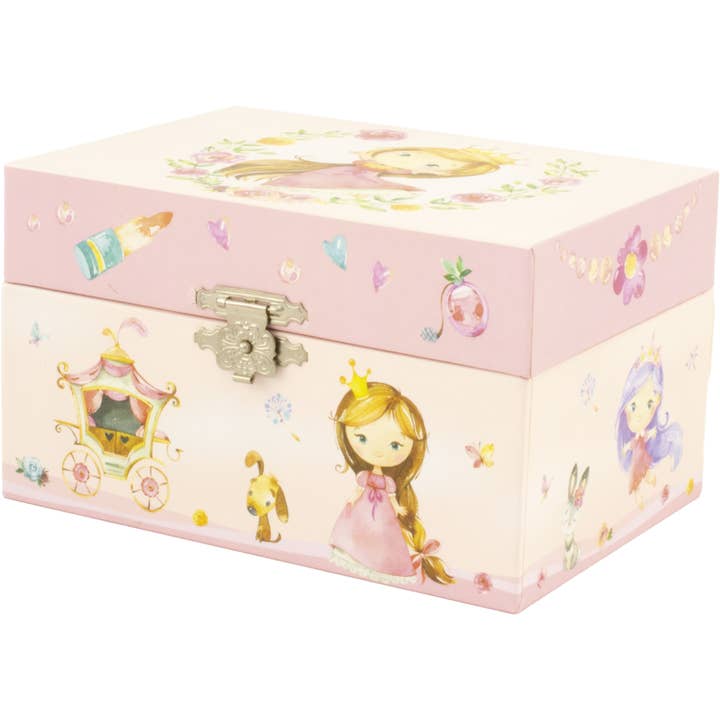 Ulysse Couleurs d'Enfance - Vendita all'ingrosso Portagioie/organizer per gioielli - Bambini - COFANETTO MUSICALE LITTLE PRINCESS3