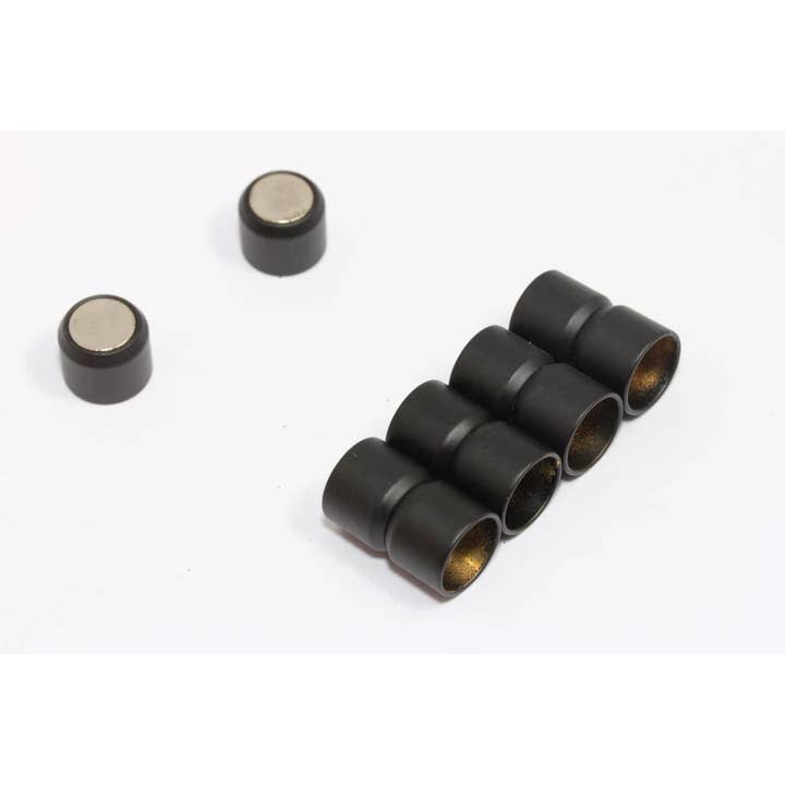 Mat Sort Magnetisk Lukning, Indre Størrelse 9,5mm, MTE1017 for engroshandel hos QueenJewelryM