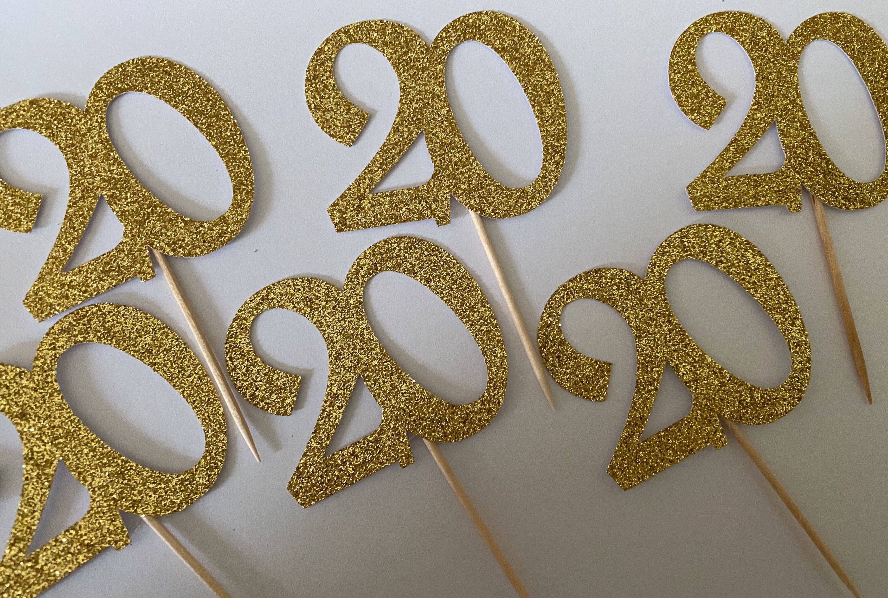 ASAP Craft Supplies - Wholesale Cake/Cupcake Topper - Age Cupcake Toppers, birthday, party decorations, set of 61