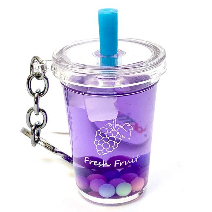 BCmini - Vente Porte-clés – unisexe - 12042 Breloque de Boisson aux Fruits Boba2