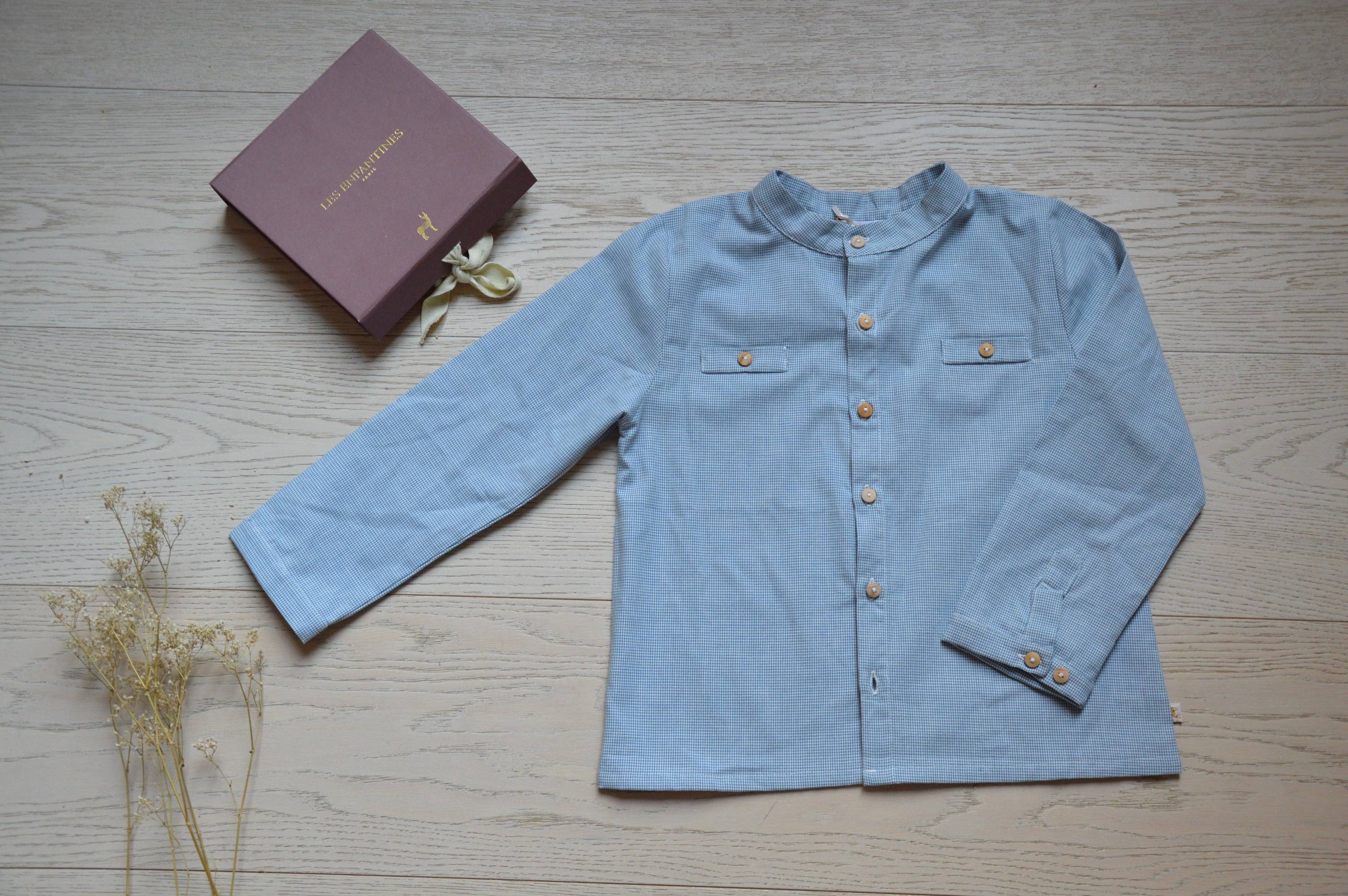 LES ENFANTINES - Wholesale Button Down Shirt - Kids - T-shirt Tiger2