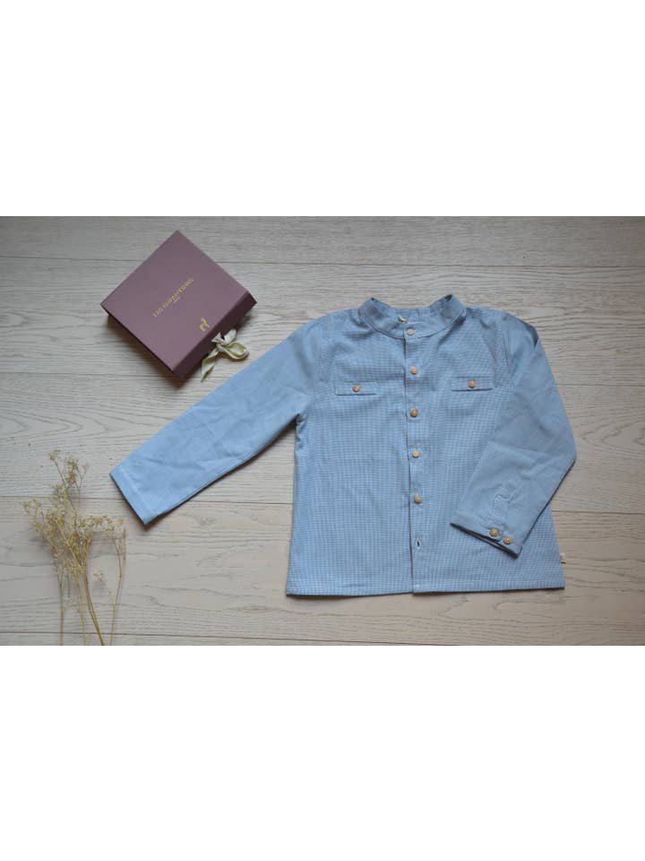 LES ENFANTINES - Wholesale Button Down Shirt - Kids - T-shirt Tiger2
