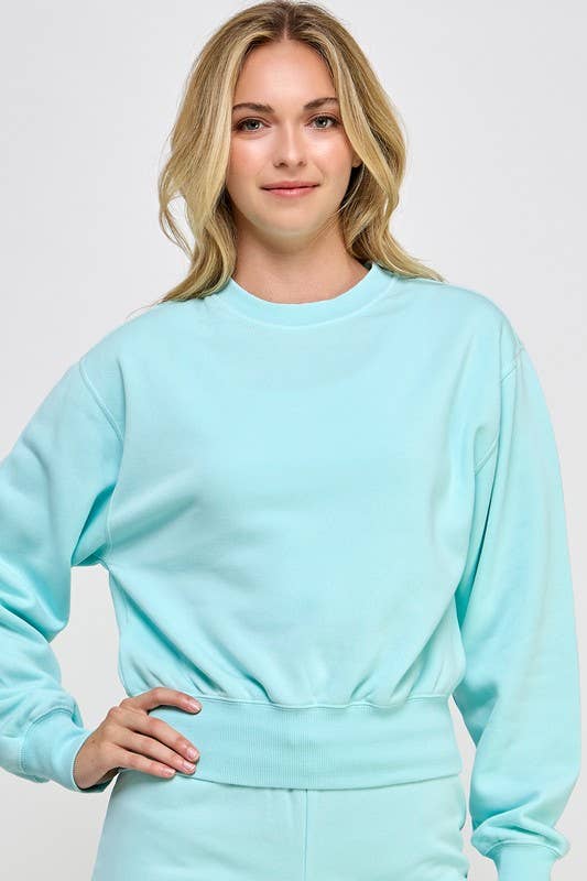 Vanilla Monkey - Wholesale Sweatshirt - Women's - Basic Burnout Fleece Sweatshirt6