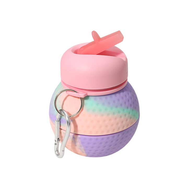 Sensibling Corp. - Wholesale Water bottle - Collapsible Multi Colored Golf Ball Water Bottle1