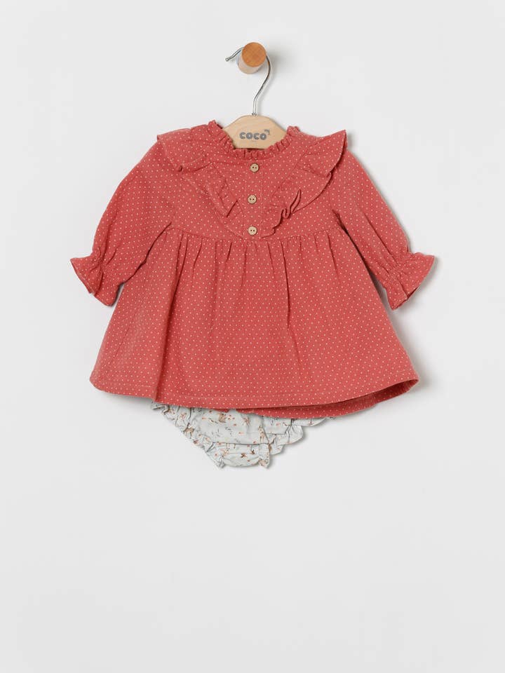 Braga + Vestido Bolinhas por atacado de COCO ACQUA