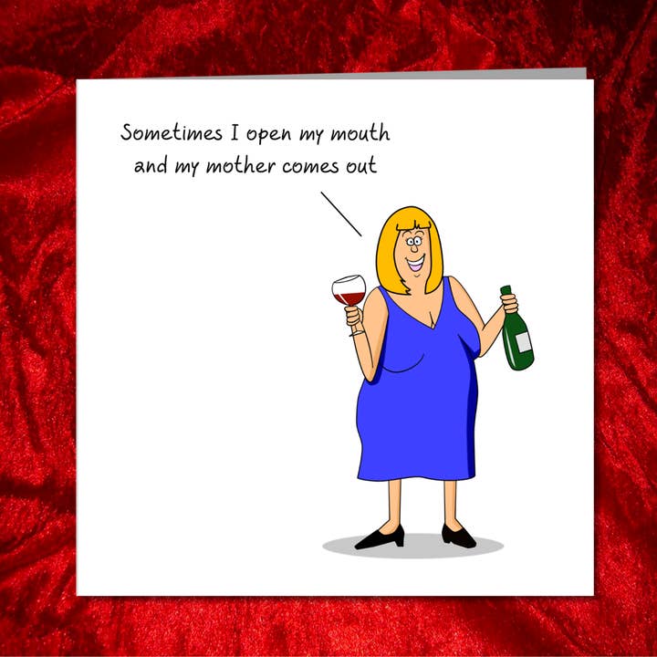 Swizzoo Cards - Wholesale Birthday Card - Funny Birthday Card Mothers Day Card 30th 40th 50th 60th humorous humour Swizzoo