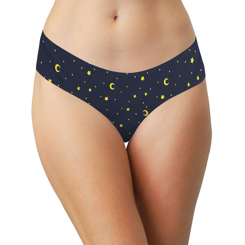 Teri Lingerie's Love Libby Panties - Wholesale Underwear - Women's - Celestial No Show Laser Cut Thong