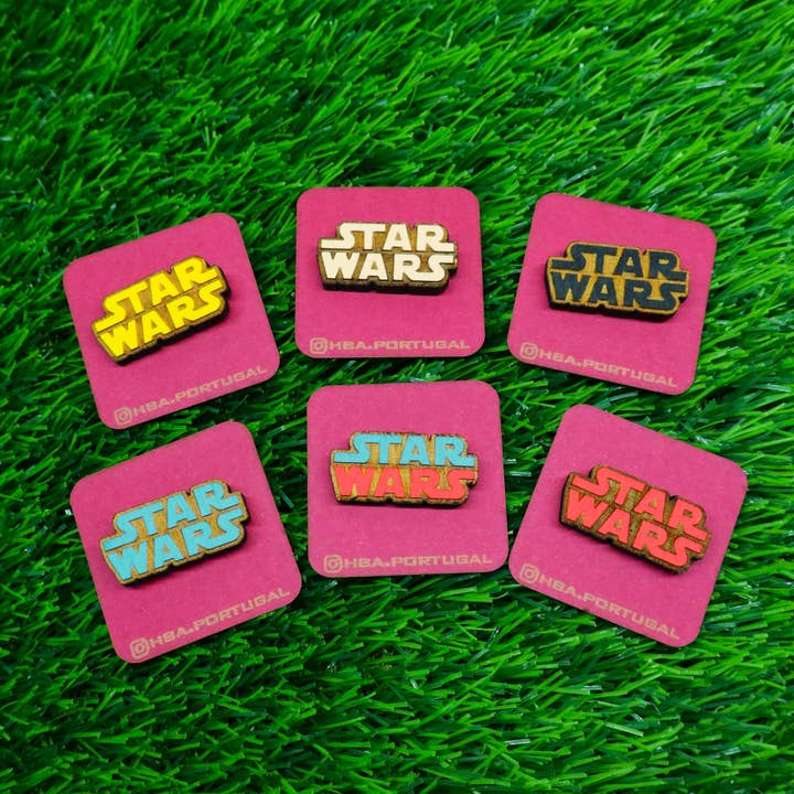 Wooden Star Wars Logo Pins, Geek & Nerd Acessory, SW Gift and other Purchase Wholesale star wars pins. Free Returns & Net 60 Terms on Faire trending on Faire.