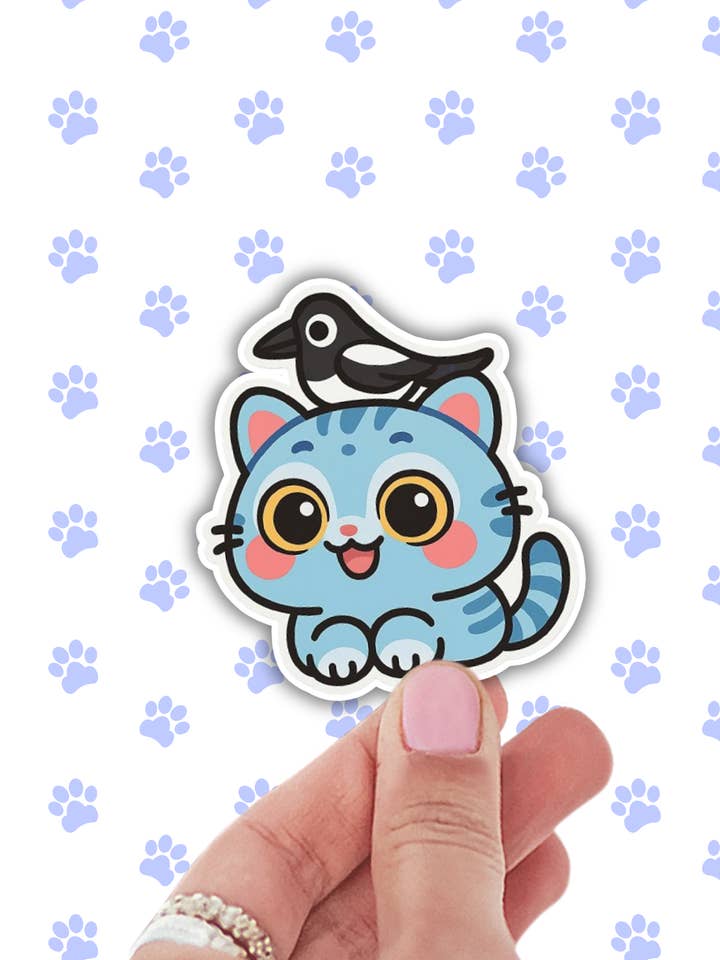 kawaii k pop tigre, adesivi demone carino, adesivi in vinile k pop per la vendita all'ingrosso da parte di Lalatina Shop