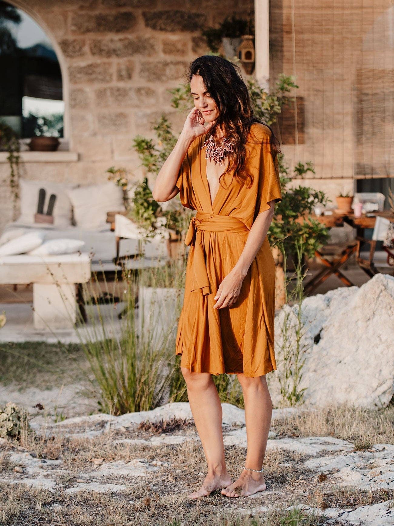 Bijondo - Wholesale Dress - Women's - Ayunita Infinity Convertible Short Dress8