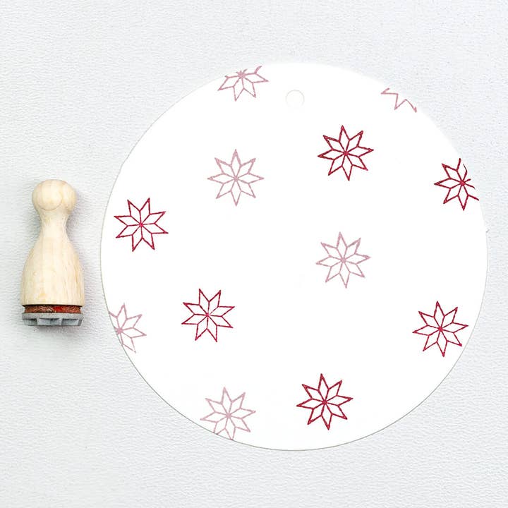 12x Stamps | Paper Star Mini for wholesale by Perlenfischer