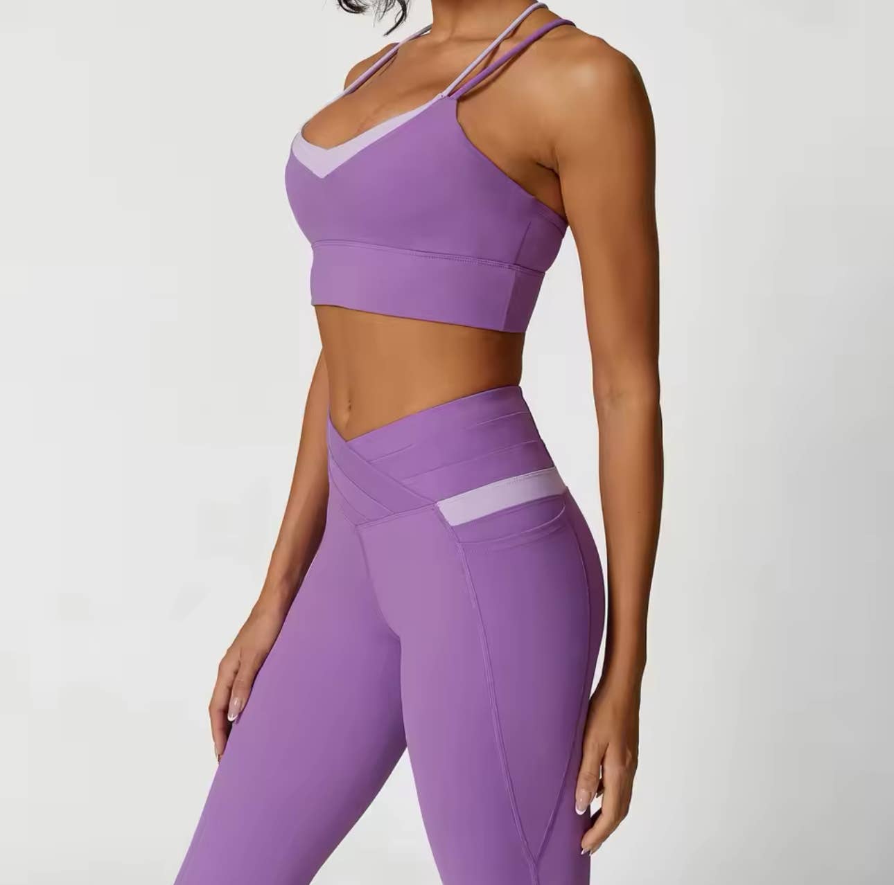 Belsize Activewear - Wholesale Activewear Set - Women's - Fitness Set Leggings and Sports Bra 9