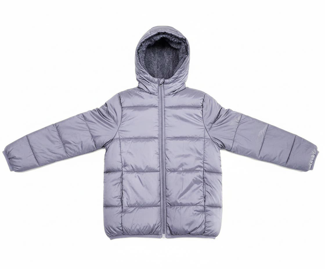1826 - Vente Doudoune – enfant - Doudounes à capuche doublées en sherpa pour garçons 1826 tailles 4-207