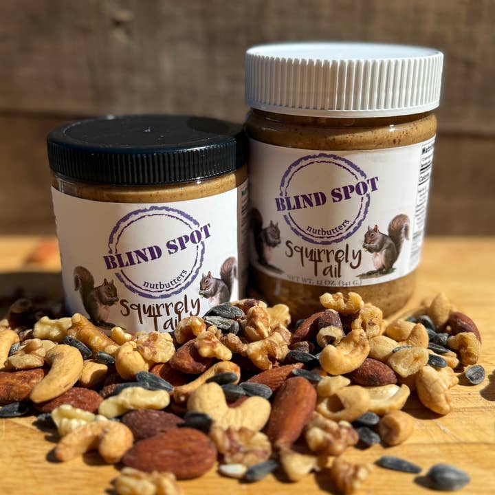 Squirrely Tail Blended Nutbutter and other Purchase Wholesale squirrel brand nuts. Free Returns & Net 60 Terms on Faire trending on Faire.