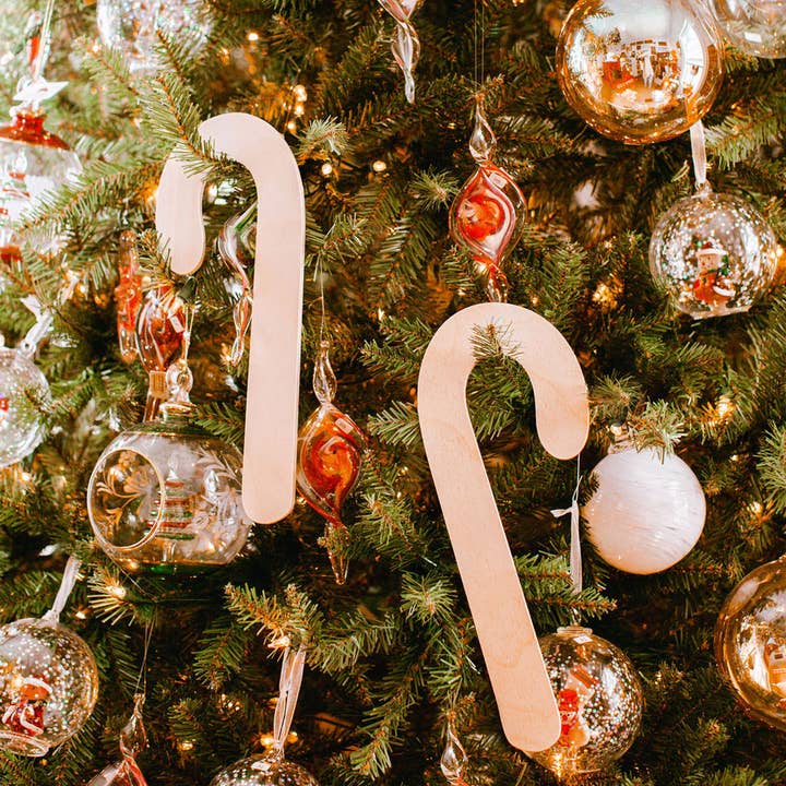 Woodpeckers Crafts - Vente Découpages - Canne à bonbons en bois à découper6