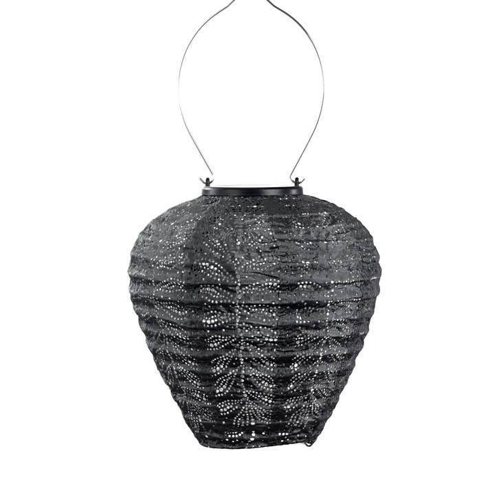 Lanterna Folia ballon - 20 cm - gris foncé pour la vente par Lumiz