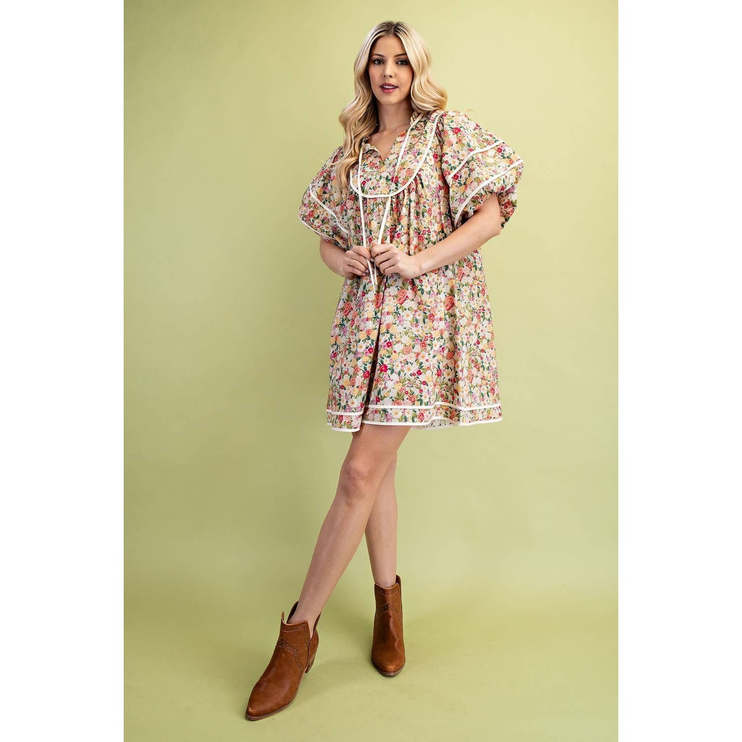 STYLE USA - Vente Robe – femme - Robe à imprimé floral 10