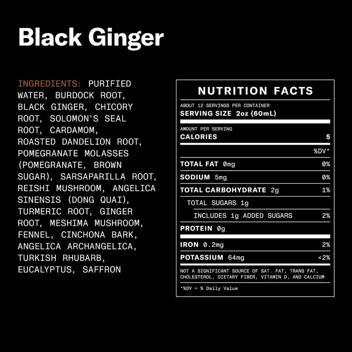 Rasāsvāda - Wholesale Bitters - Black Ginger6