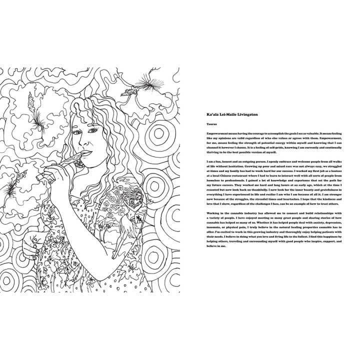 Microcosm Publishing & Distribution – Großhandel Malbuch – Erwachsene – Stoner Babes Malbuch