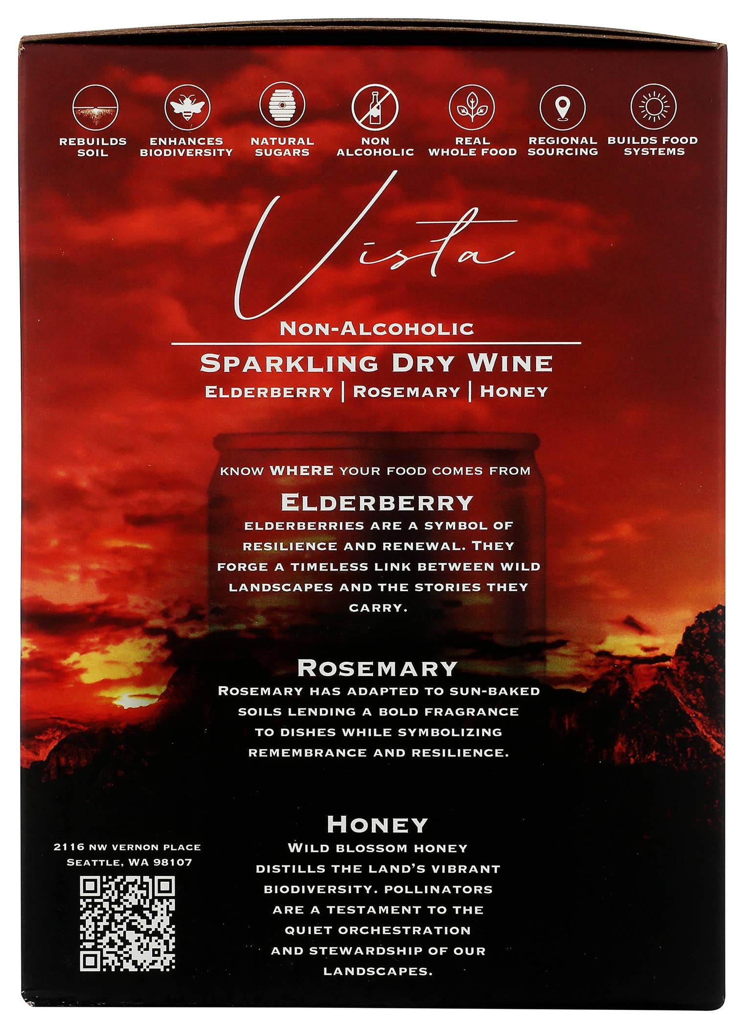 NoWhere Foods - Wholesale Non-Alcoholic Spirits/Wine/Beer - Non Alcoholic Sparkling Dry Wine - Vista4