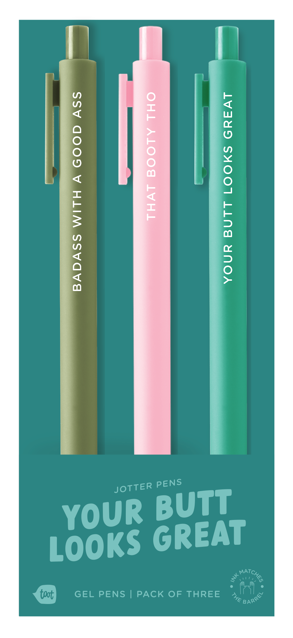 Talking Out of Turn - Wholesale Pen - Jotter Sets - 3 pack (TOPSELLER!!)14