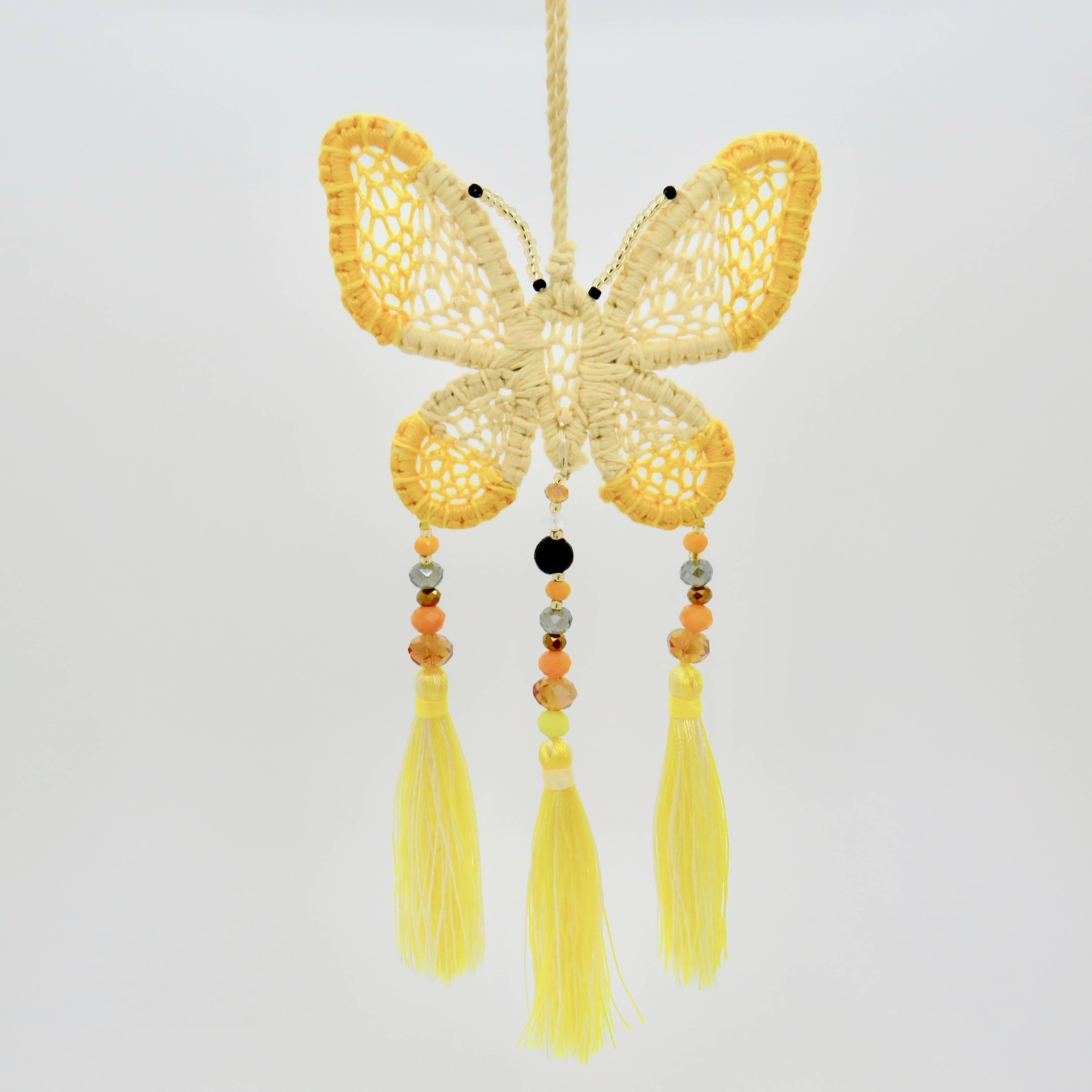 Rosamariposa - Venta al por mayor Atrapasueños - Mariposa - Cazador de sueños con mariposas0