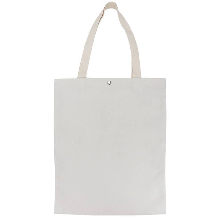 Cap Zone - Wholesale Tote Bag - Unisex - Plain Blank Tall Canvas Tote Bag