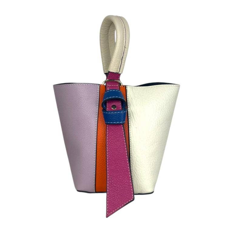 Chenson & Gorett - Wholesale Top Handle Bag - Women's - Multicolor and Exclusive Leather Bag with Women's Inner Bag15