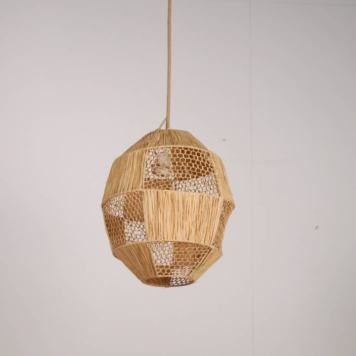 Bohome Living - Wholesale Chandelier/Hanging Light - Raffia lace pendant 35cm2