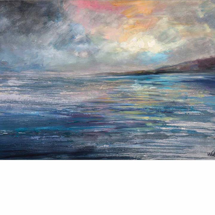 Evening Light Orkney - Giclée Print for wholesale by The Laura Wallace Collection