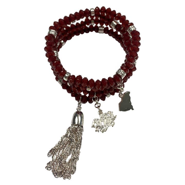 SOUTH CAROLINA STRETCH BRACELET for wholesale by Emerson Street Clothing Co Collegiate Shop