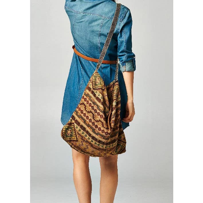 Lovestitch - Wholesale Shoulder Bag - Women's - Savannah Woven Shoulder Bag2