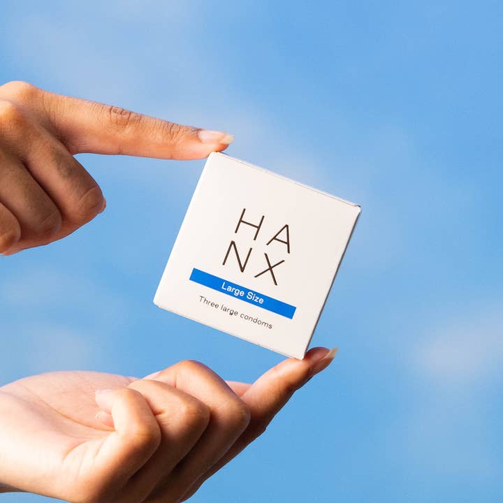 Hanx - Wholesale Contraceptive/Condom - 3-Pack Condoms (Large Size)
